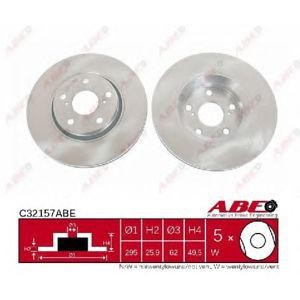 спирачен диск ABE C32157ABE