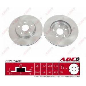 спирачен диск ABE C32165ABE