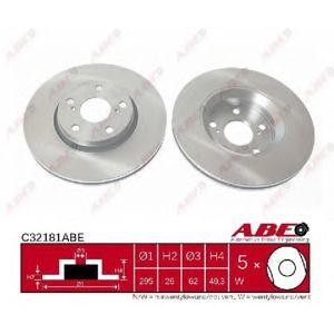 спирачен диск ABE C32181ABE