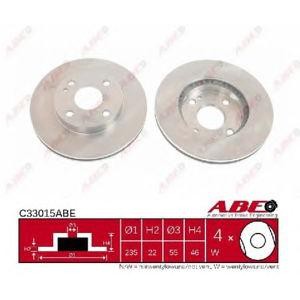 спирачен диск ABE C33015ABE