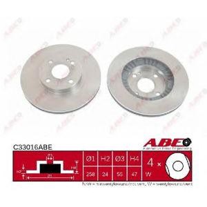 спирачен диск ABE C33016ABE