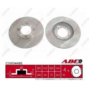 спирачен диск ABE C33034ABE