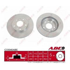 спирачен диск ABE C33040ABE