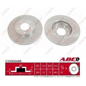 спирачен диск ABE C33068ABE