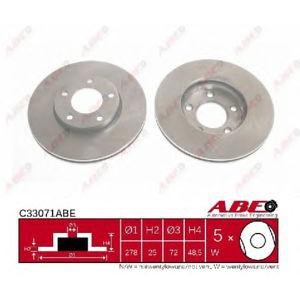спирачен диск ABE C33071ABE