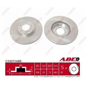 спирачен диск ABE C33072ABE