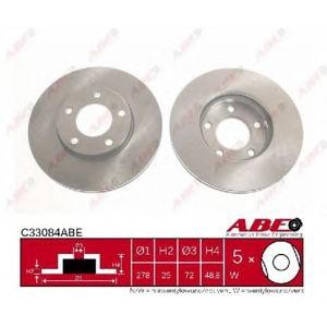 спирачен диск ABE C33084ABE