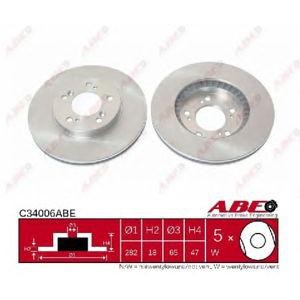 спирачен диск ABE C34006ABE