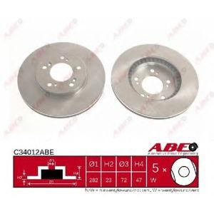 спирачен диск ABE C34012ABE