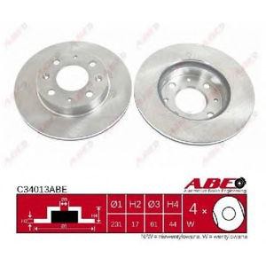 спирачен диск ABE C34013ABE