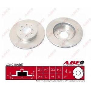 спирачен диск ABE C34018ABE