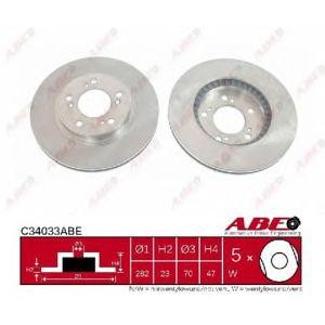 спирачен диск ABE C34033ABE