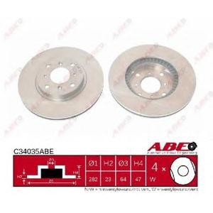 спирачен диск ABE C34035ABE