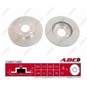 спирачен диск ABE C34037ABE