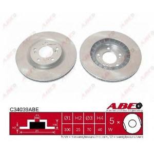 спирачен диск ABE C34039ABE