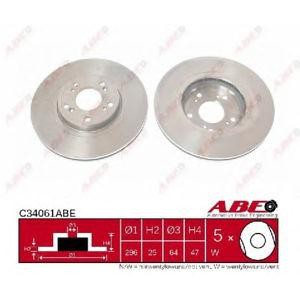 спирачен диск ABE C34061ABE