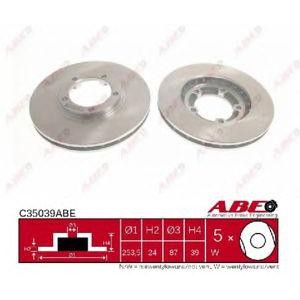 спирачен диск ABE C35039ABE