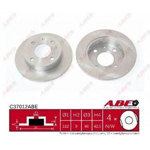 спирачен диск ABE C37012ABE