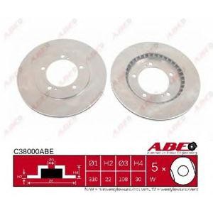 спирачен диск ABE C38000ABE