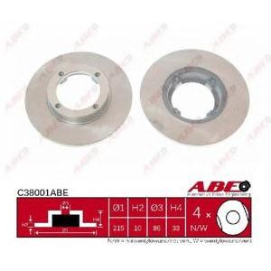 спирачен диск ABE C38001ABE