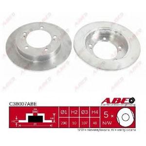 спирачен диск ABE C38007ABE