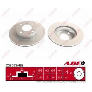 спирачен диск ABE C38013ABE