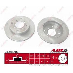 спирачен диск ABE C38014ABE