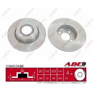 спирачен диск ABE C3A015ABE