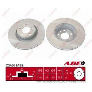 спирачен диск ABE C3A031ABE
