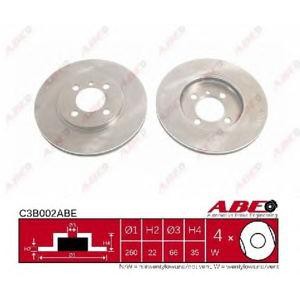 спирачен диск ABE C3B002ABE