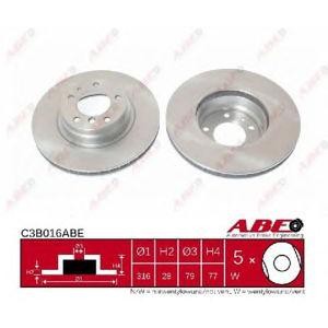 спирачен диск ABE C3B016ABE