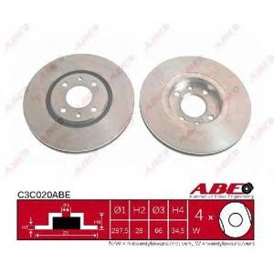 спирачен диск ABE C3C020ABE
