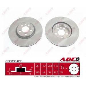 спирачен диск ABE C3C030ABE