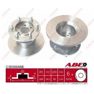 спирачен диск ABE C3E000ABE