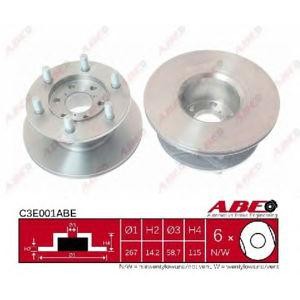 спирачен диск ABE C3E001ABE