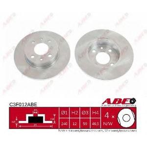 спирачен диск ABE C3F012ABE