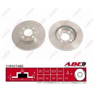 спирачен диск ABE C3F027ABE