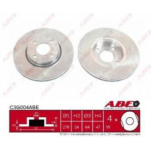 спирачен диск ABE C3G004ABE