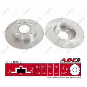 спирачен диск ABE C3G009ABE