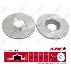 спирачен диск ABE C3G027ABE