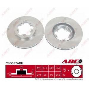 спирачен диск ABE C3G037ABE