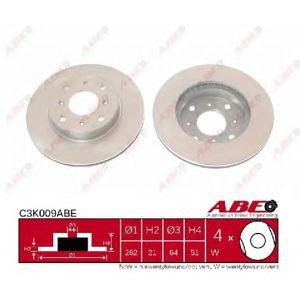 спирачен диск ABE C3K009ABE