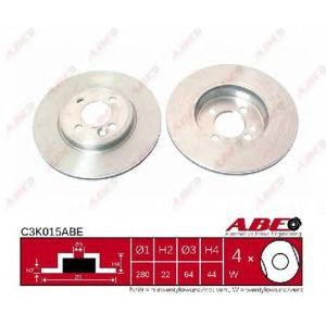 спирачен диск ABE C3K015ABE