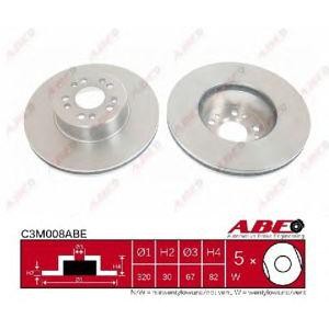 спирачен диск ABE C3M008ABE