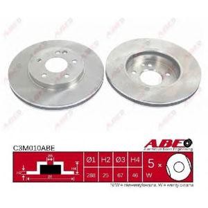 спирачен диск ABE C3M010ABE