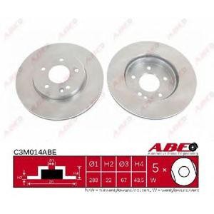 спирачен диск ABE C3M014ABE