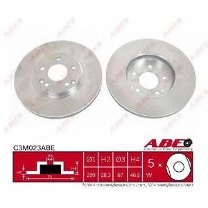 спирачен диск ABE C3M023ABE