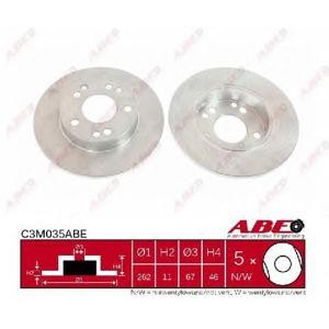 спирачен диск ABE C3M035ABE