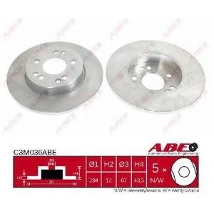 спирачен диск ABE C3M036ABE