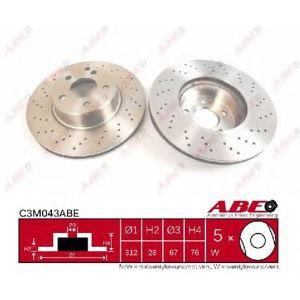 спирачен диск ABE C3M043ABE
